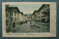 Preview: AK Gruss aus Berchtesgaden / 1902 / Marktplatz / Brunnen / Strassenansicht